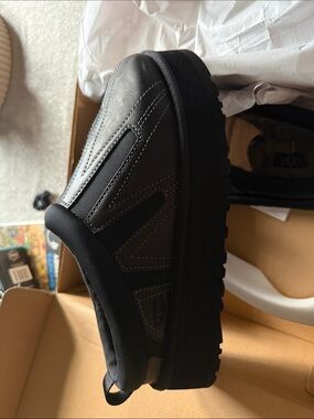 UGG Women's Black Slip-On Platform sun wave  Clog
